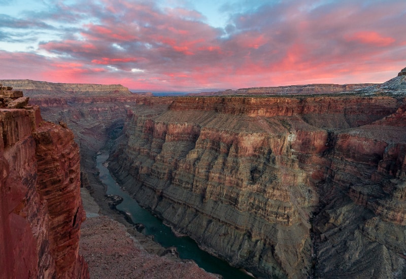 grand canyon sunset