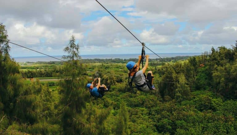 climb works ziplining hawaii NL