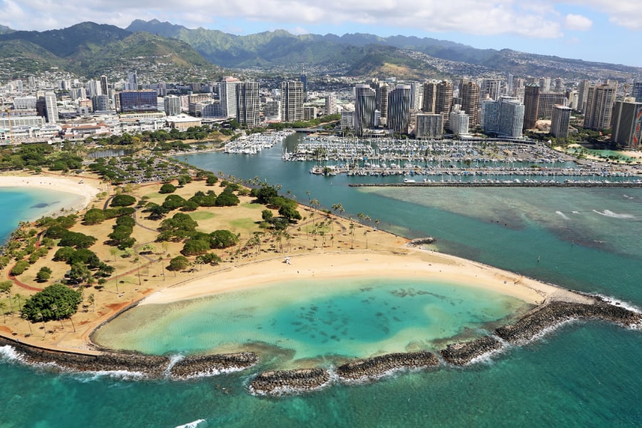 Ala Moana Beach Park honolulu oahu