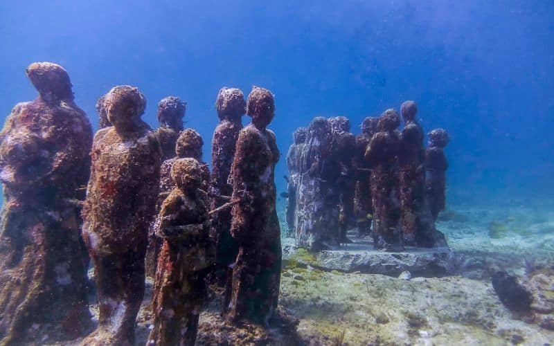 MUSA The Museum of Underwater Art in Isla Mujeres mexico