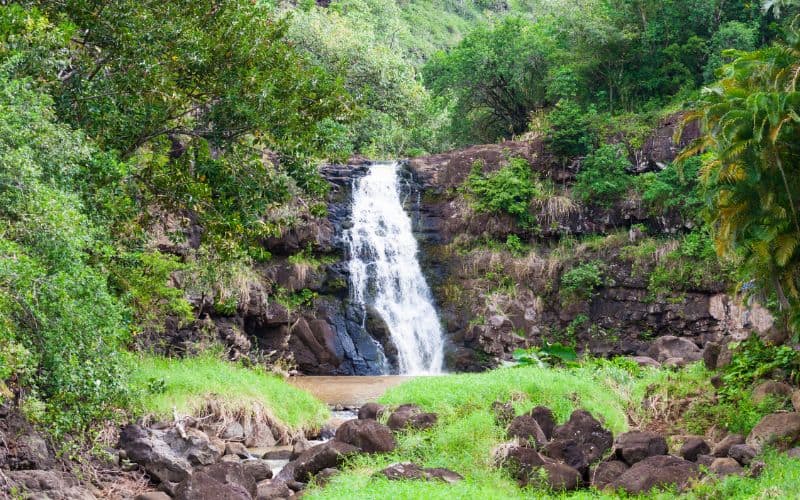 Waimea Falls Oahu Hawaii