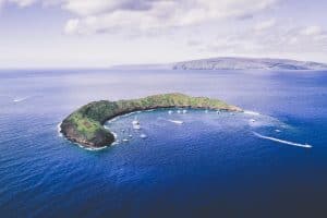 Molokini Crater in Maui hawaii SP