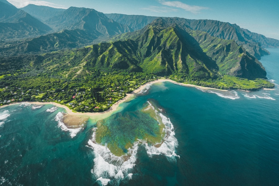 are there all inclusive resorts in hawaii aerial view of kauai sp