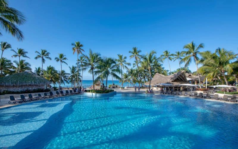 Viva Wyndham Dominicus Beach Resort Pool Area