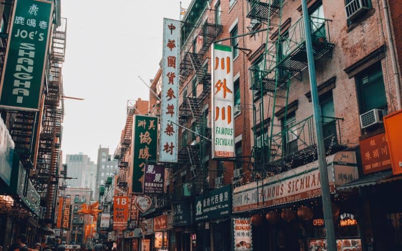 Chinatown New York United States