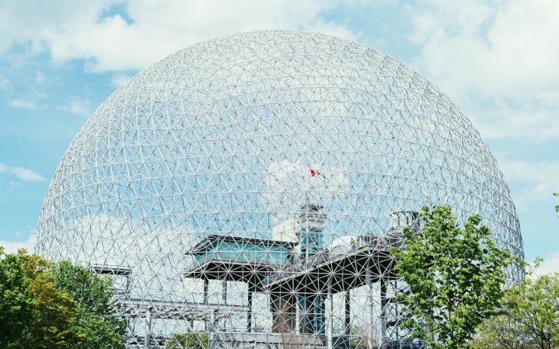 Biosphere in Montreal Quebec Canada