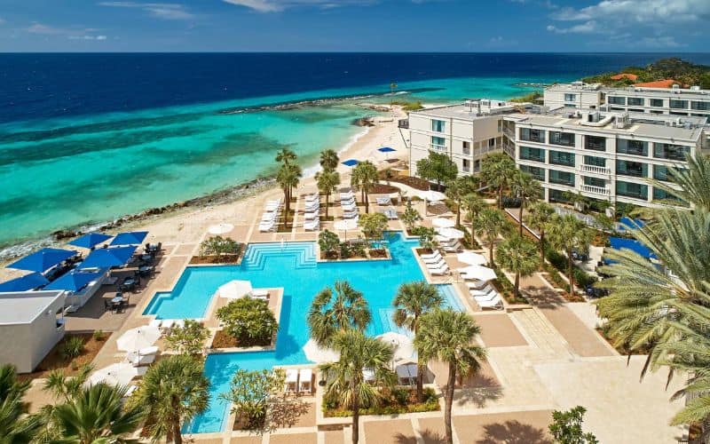 Curacao Marriott Beach Resort Pool View