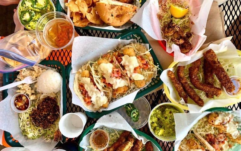 Fish Tacos at The Fish Market Maui