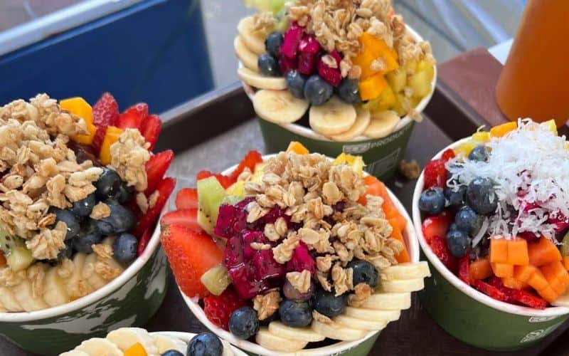 Maui Fruit Ninja Acai Bowls