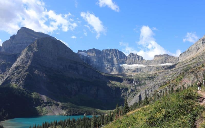 Glacier National Park Grinnell Lake Montana