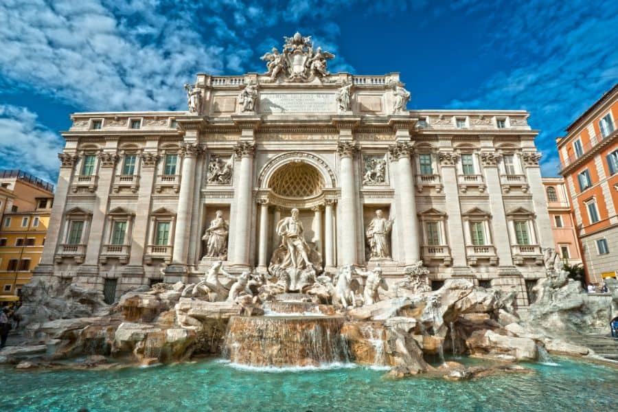 Trevi Fountain rome Italy
