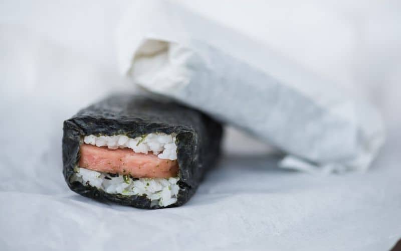 OG Spam Musubi at The Musubi Truck in Kauai