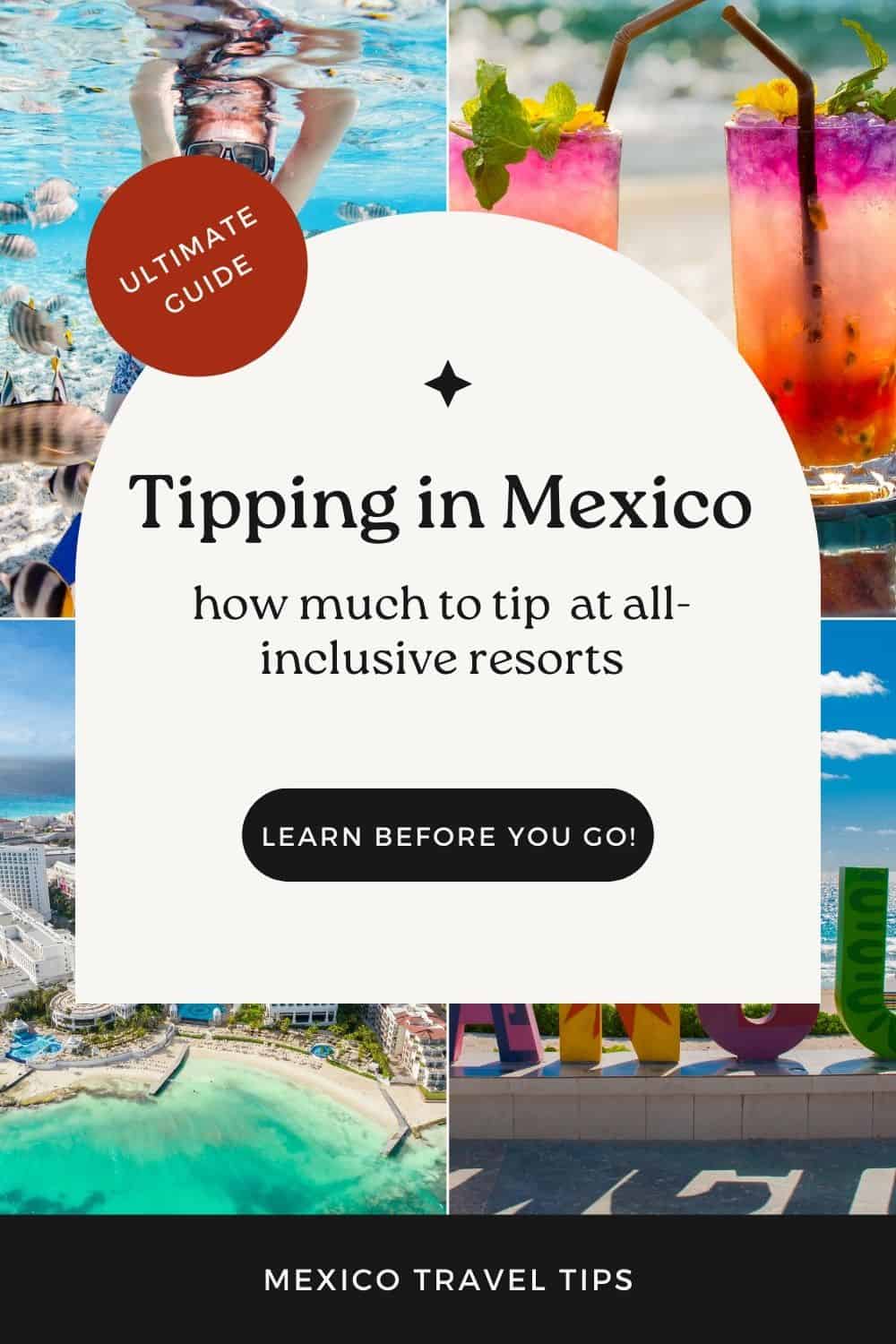 tipping at all inclusive cancun