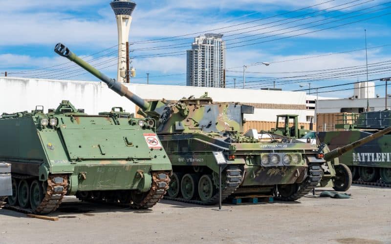 Battlefield Vegas tanks