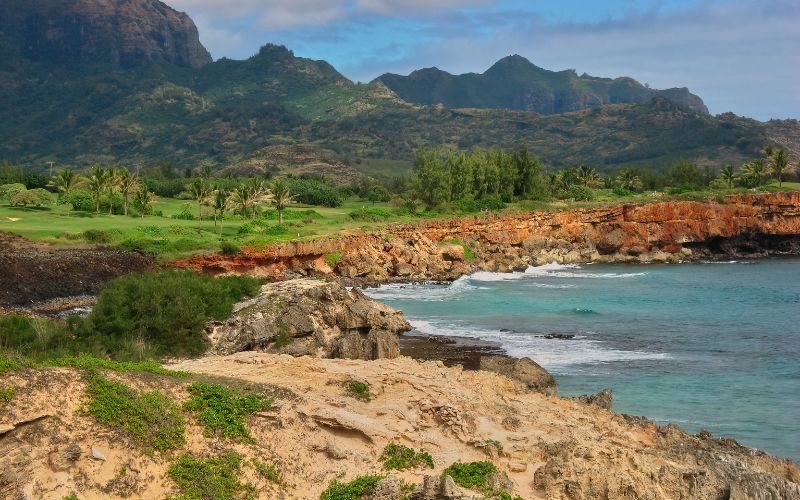 Cliff and Ocean Views along Mahaulepu Heritage Trail