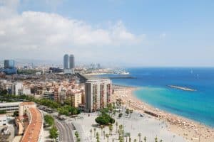 beach resorts in Barcelona Spain