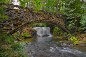 Stone Bridge at Whatcom Falls Park Bellingham WA