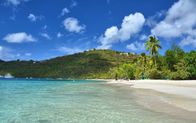 magens bay beach Saint Thomas US Virgin island