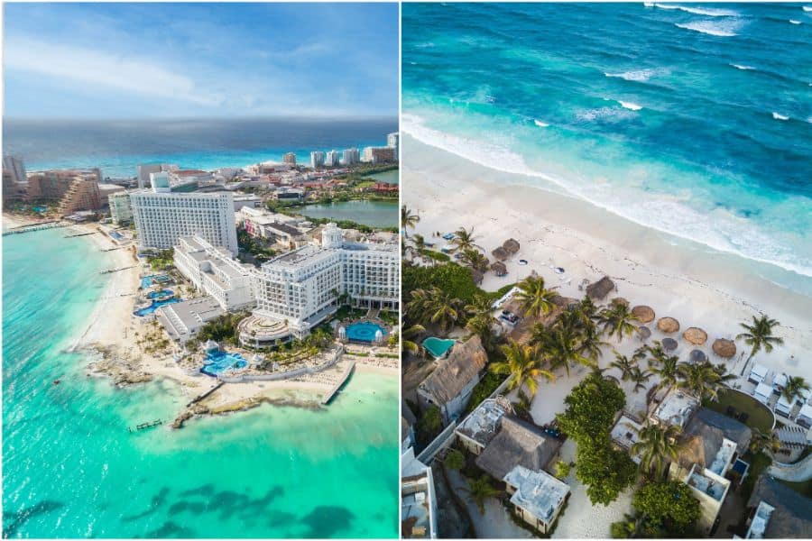 playa del carmen vs tulum