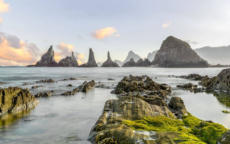 Gueirua beach Asturias Spain