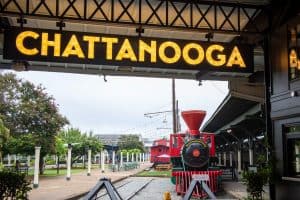 Iconic Chattanooga Choo Choo train