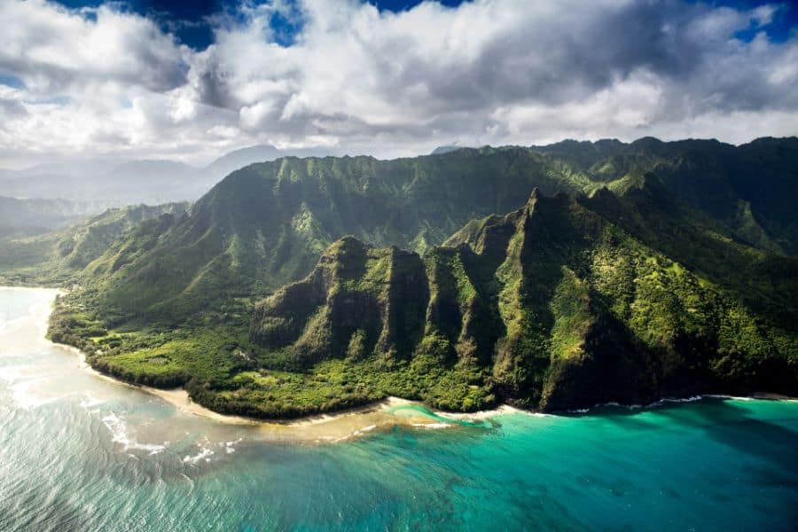 na pali coast kauai hawaii usa sp