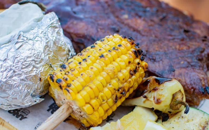 BBQ Ribs at Zipper's Bar and Grill