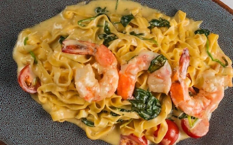 Seafood Pasta at Luna Italiana Cabo San Lucas