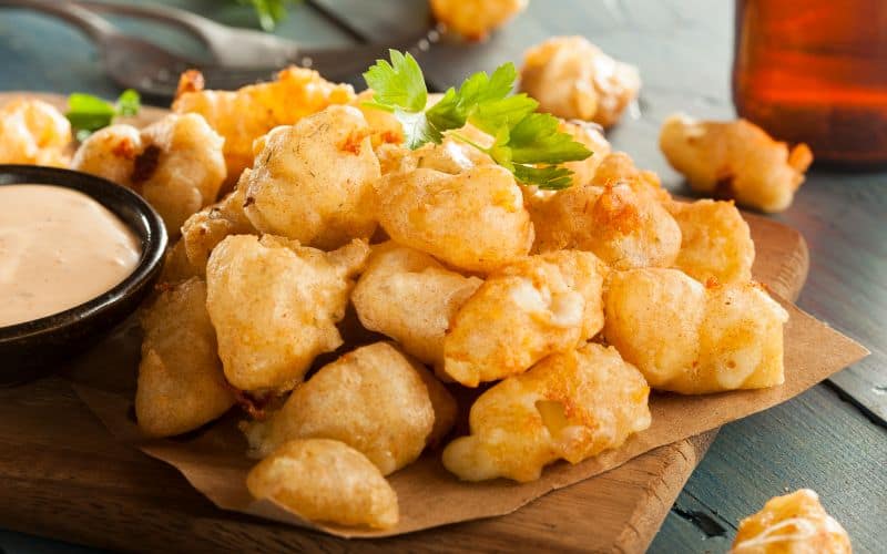 Beer Battered Wisconsin Cheese Curds