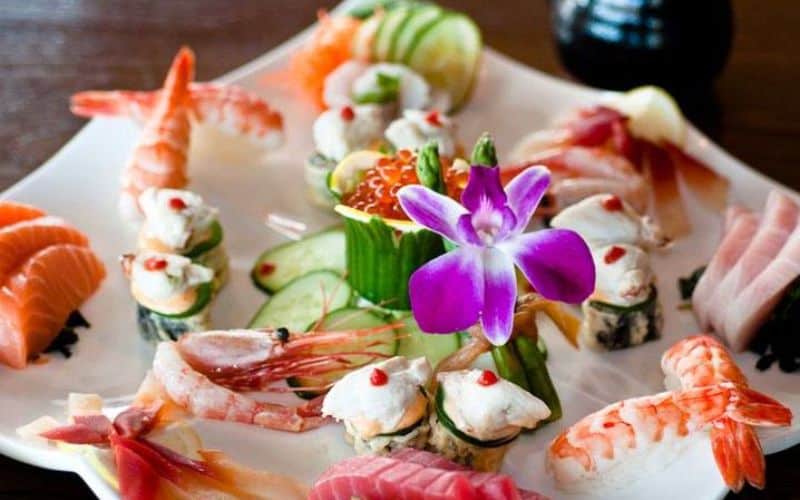 Sushi at Cultured Pearl Restaurant and Sushi Bar