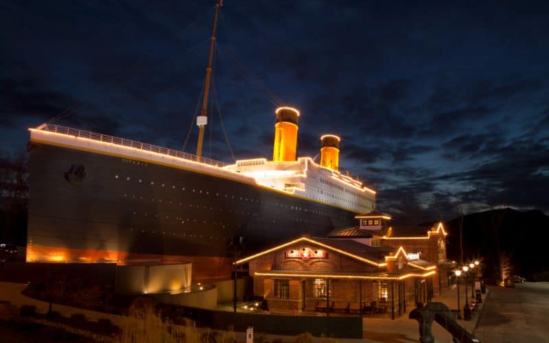 Titanic Museum in Pigeon Forge Tennessee