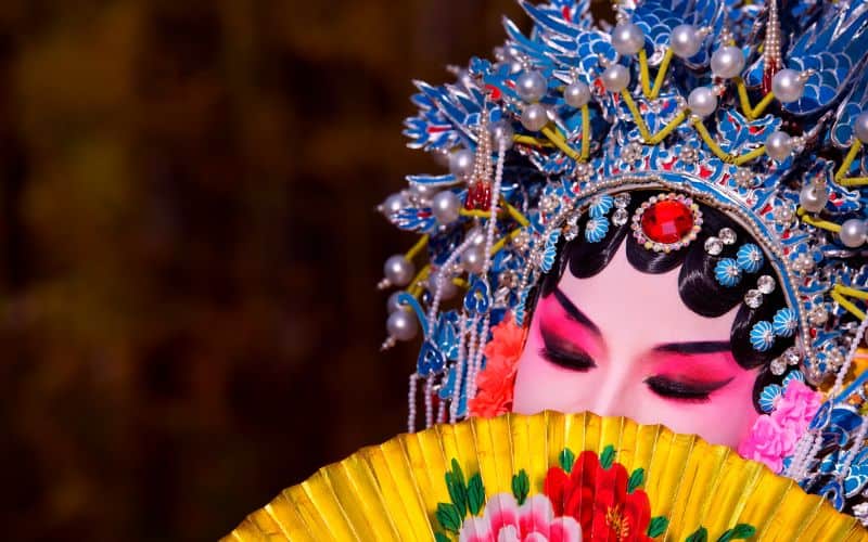 A Chinese Opera performer