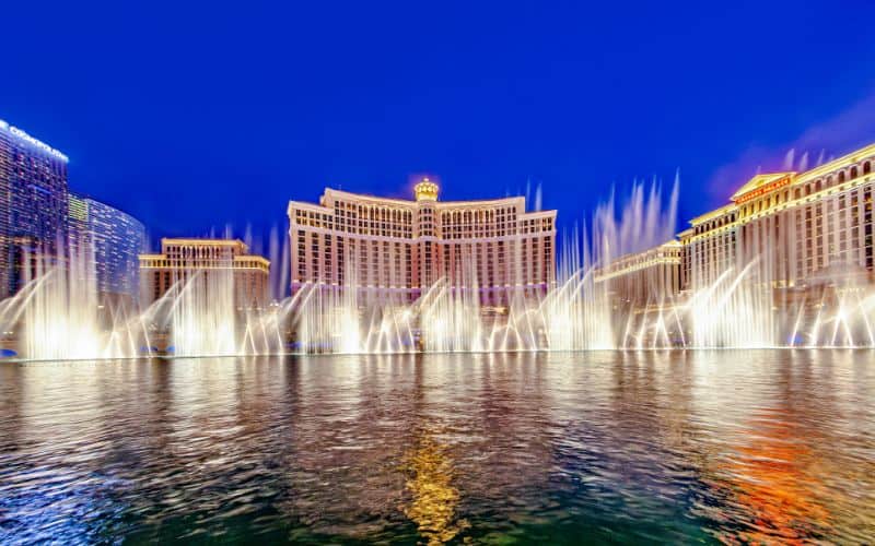 Bellagio Hotel Casino Water Show