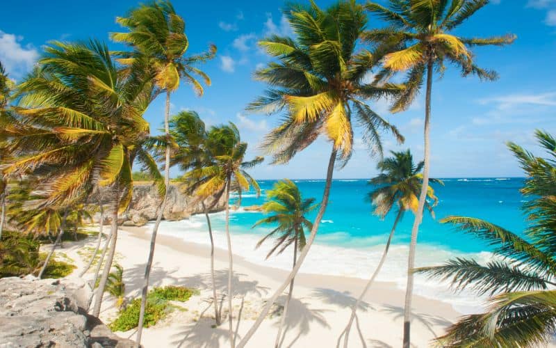 Bottom Bay Barbados stunning white sand beach