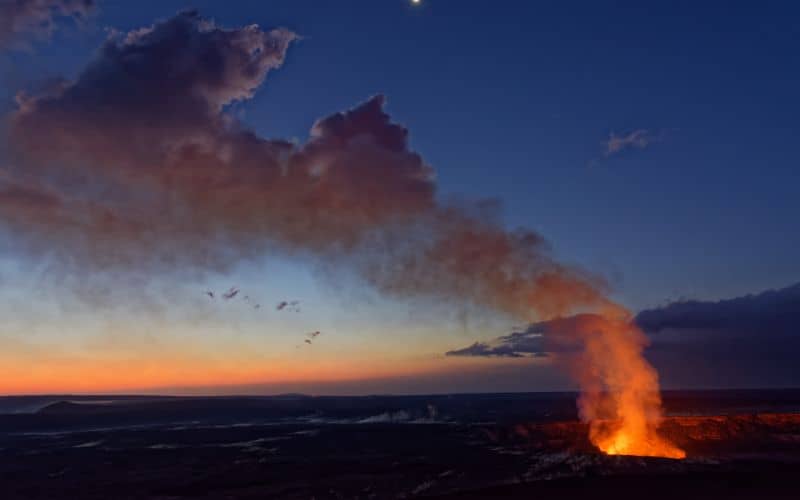 Hawaii Volcanoes National Park Sunrise