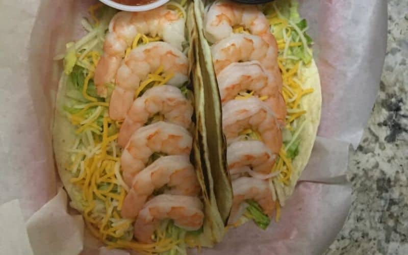 High and Dry Grill Shrimp Taco
