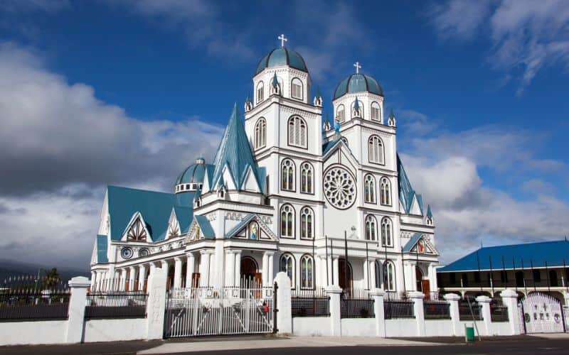 Immaculate Conception Catholic Cathedral in Apia Samoa