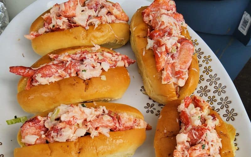 Lobster Rolls at Lucky Lobster Co
