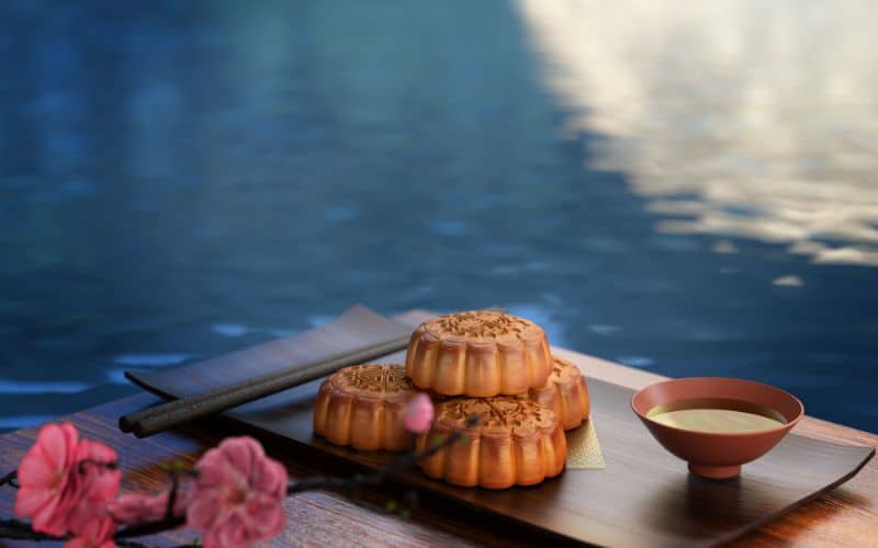 Mid Autumn festival moon cakes