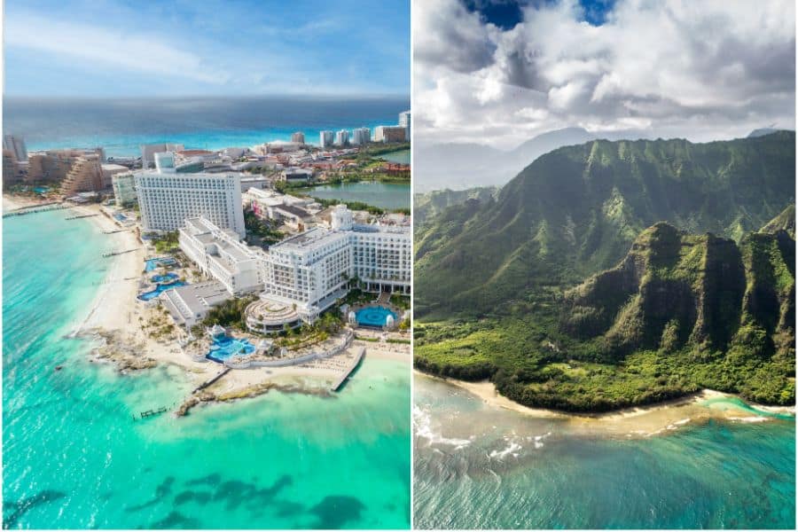 cancun vs hawaii