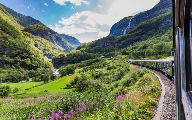 most beautiful rail journey in Western Norway