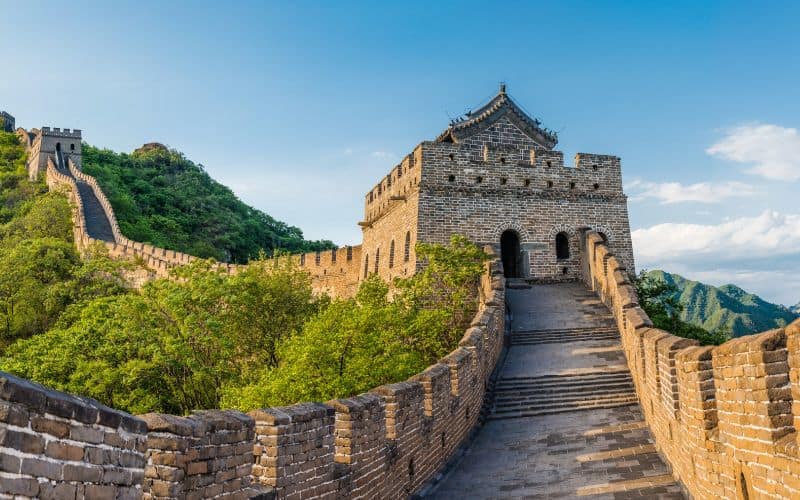 stunning view of Great Wall of China