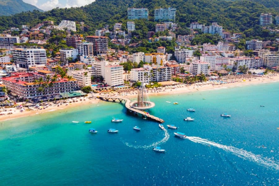 Beautiful view of Puerto Vallarta