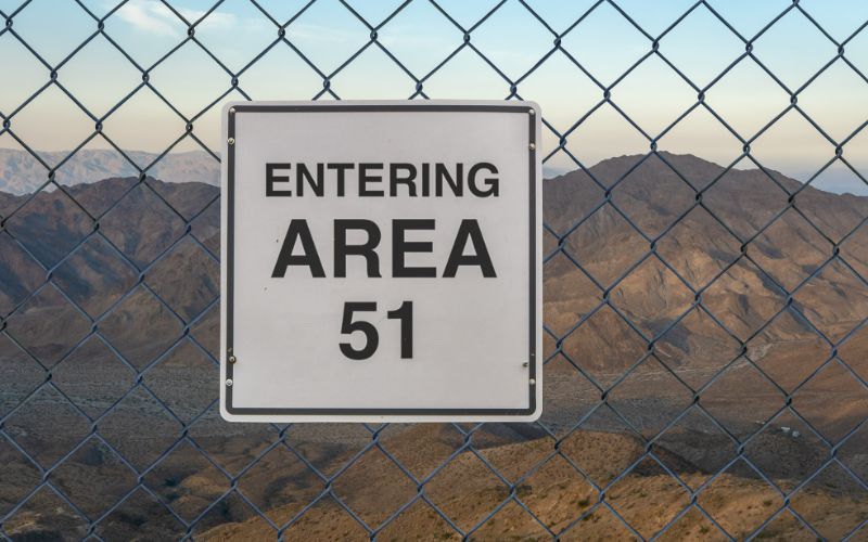 Area 51 Sign