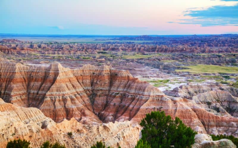 Badlands National Park South Dakota USA