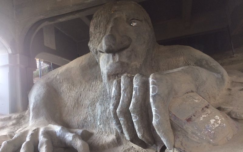 Fremont Troll Seattle WA