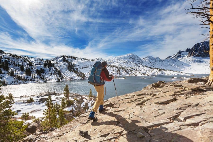 Hike in Sierra Nevada california