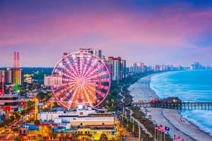 Myrtle Beach South Carolina USA Skyline