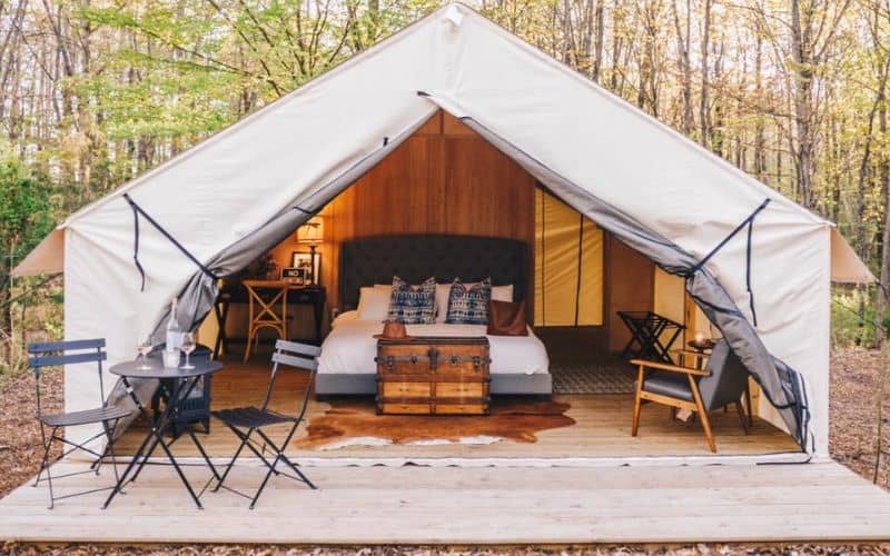 The Fields of Michigan Glamping