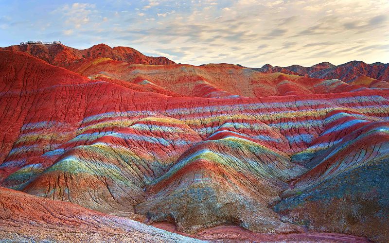 Zhangye Danxia Landform Gansu Province China